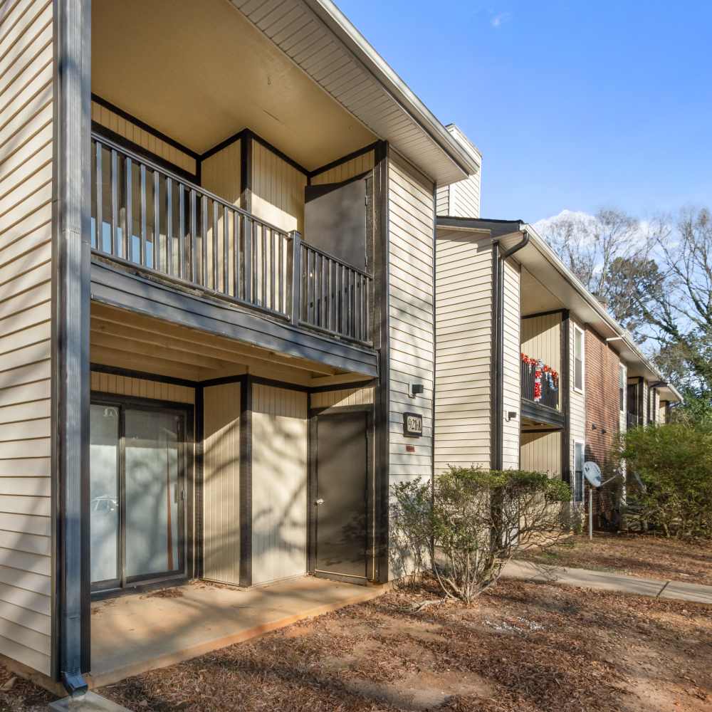 Apartment with private balcony at Bryan Woods in Garner, North Carolina