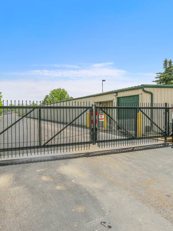 Easy gate access at Global Self Storage