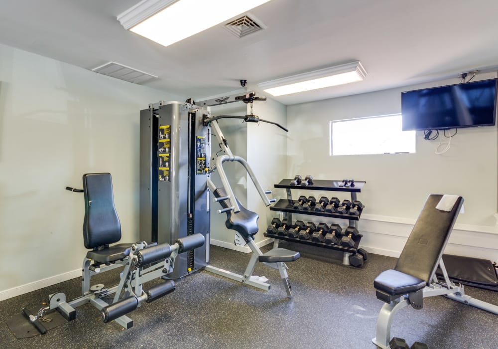 Fitness room at Chesterfield Flats, North Chesterfield, Virginia