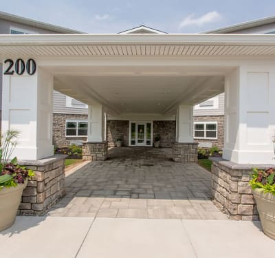 Great neighborhood at Villa Capri Senior Apartments in Rochester, NY
