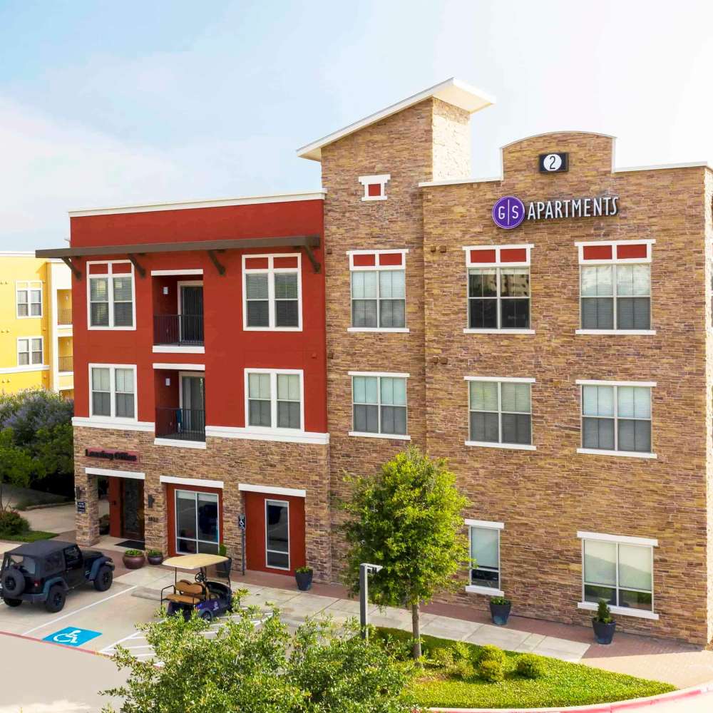Property exterior with parking in the front at Grapevine Station in Grapevine,Texas