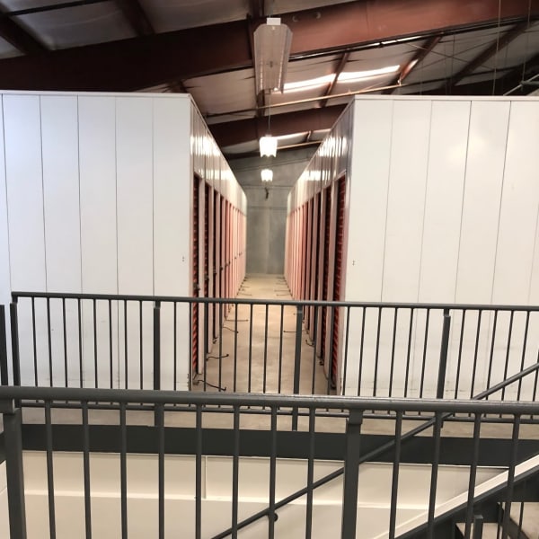 Upstairs storage unit at StorQuest Self Storage in Hilo, Hawaii