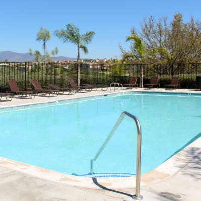 a swimming pool at Lofgren Terrace in Chula Vista, California