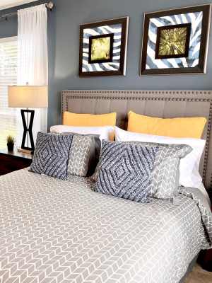 Spacious bedroom at The Abbey at Medical Center in San Antonio, Texas