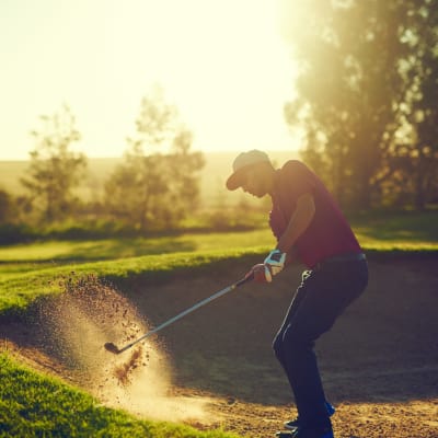 Evolv resident out golfing nearby in Mansfield, Texas