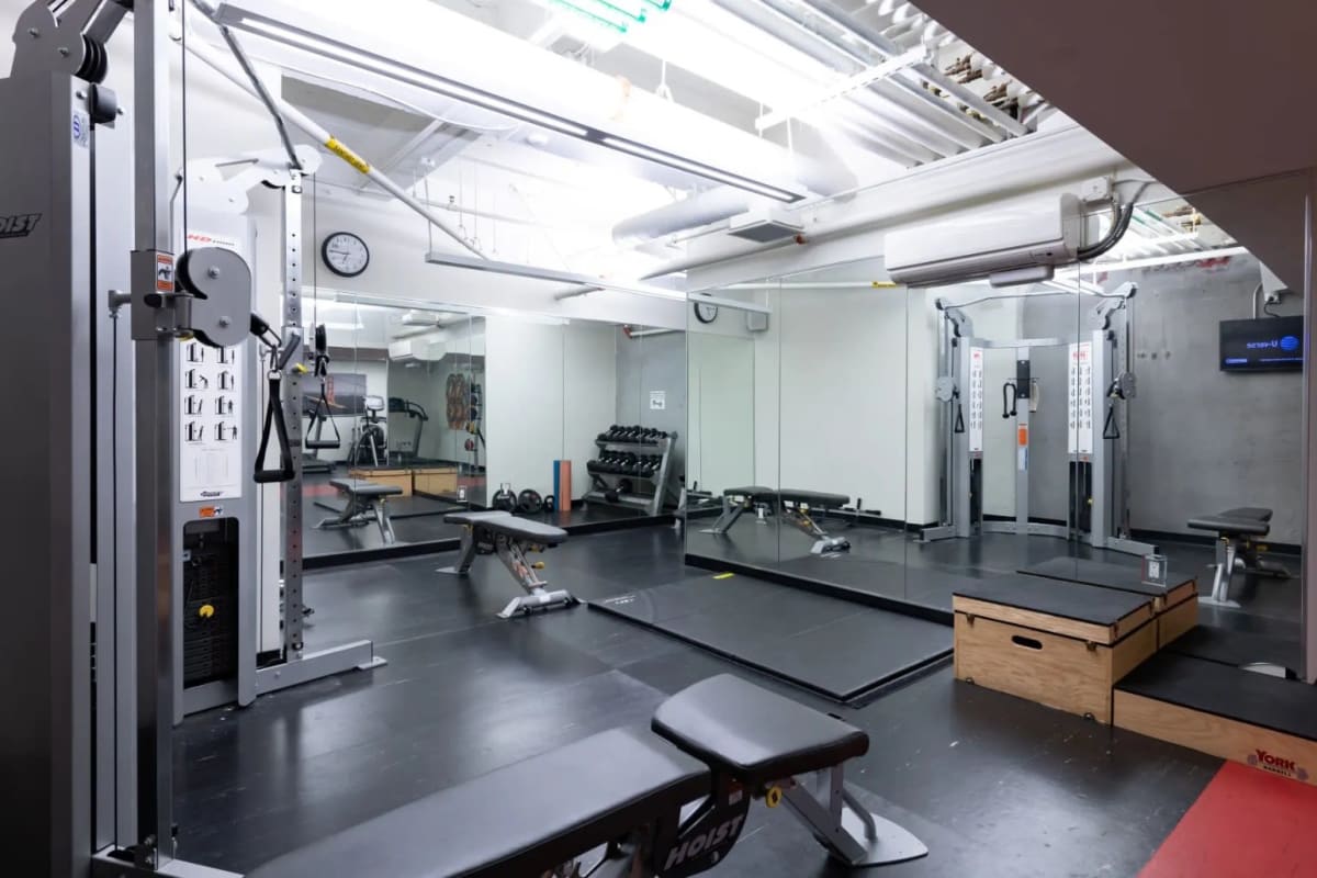 Workout facility at The Wilson in San Francisco, California