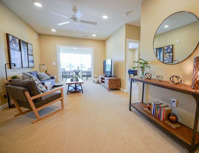 Living area at Harmony at Brookberry Farm in Winston-Salem, North Carolina