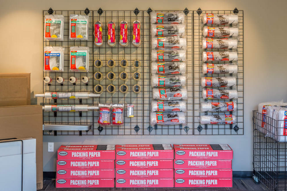 Moving supplies sold at Redmond Ridge Self Storage in Redmond, Washington