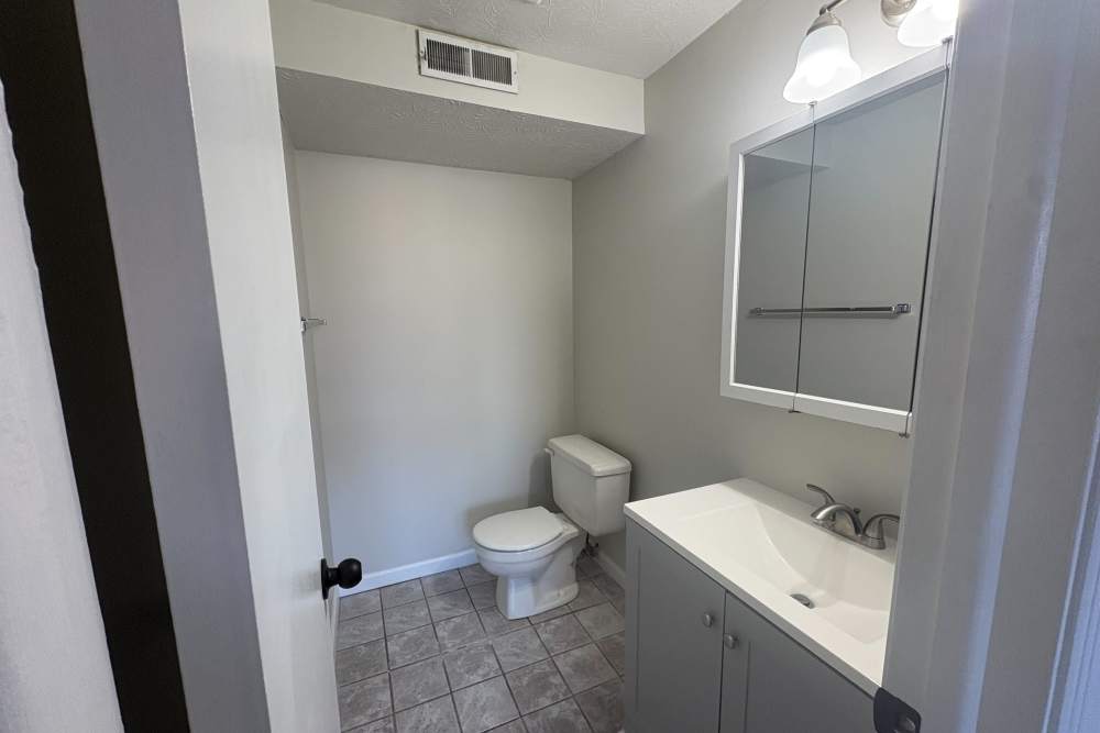 Bathroom at Brookside Commons in Meadville, Pennsylvania