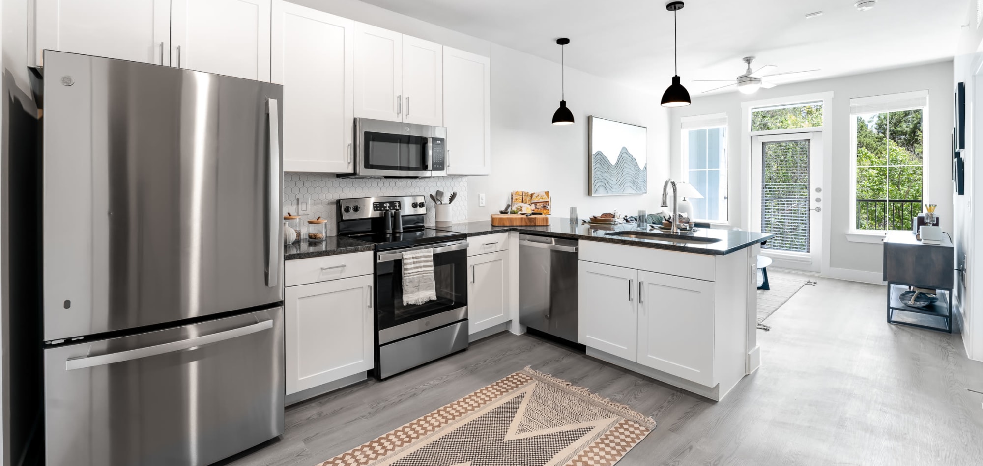 Brand new luxury one bedroom apartment at The Bennett in Austin, Texas