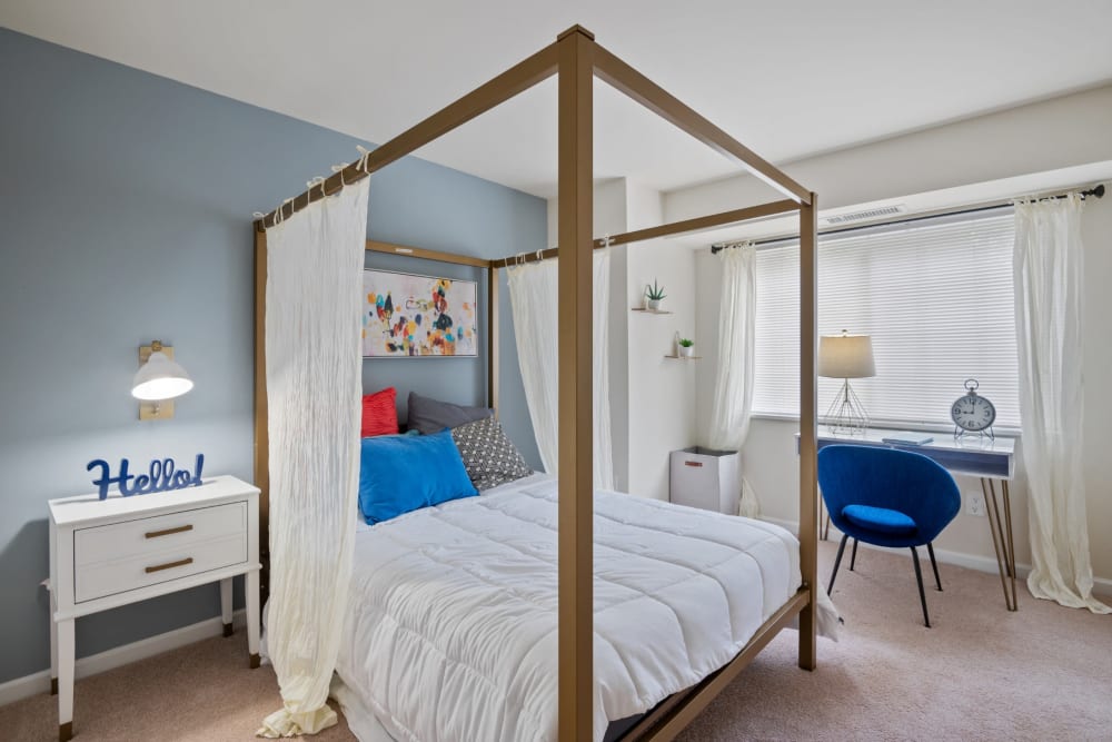 Bedroom at Mount Vernon Square Apartment Homes in Alexandria, Virginia