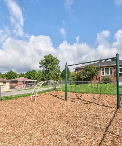 Playground at Willow Greene in Bridgeport, West Virginia
