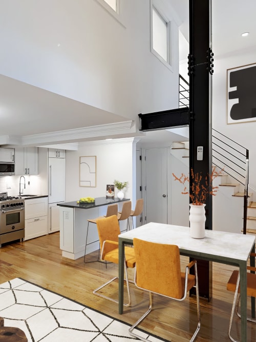 Dining room at 210-220 E. 22nd Street in New York, New York