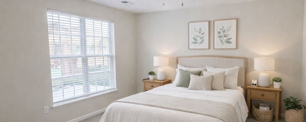 Bedroom at Abernathy Park in Greensboro, North Carolina