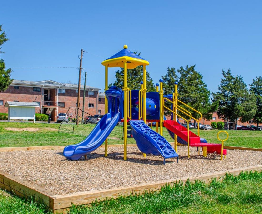 The playground at Oaks at Northgate in Durham, North Carolina