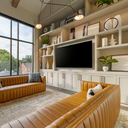 Model's apartment home with premium features at The Calvert in Charlotte, North Carolina