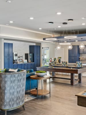 Vibrant community center at The Gates at Meadow Place in Willow Park, Texas