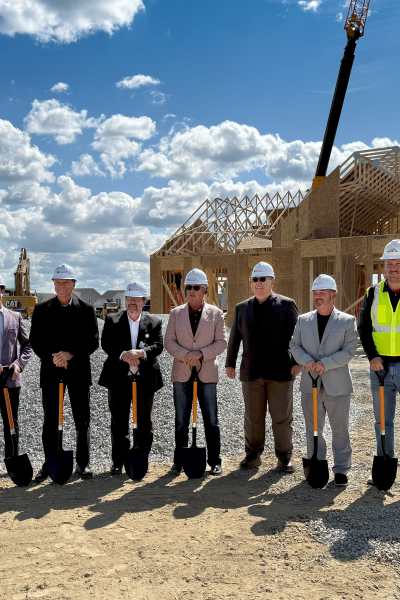 Construction team at site  at Equity Property Management LLC in Merrillville, Indiana