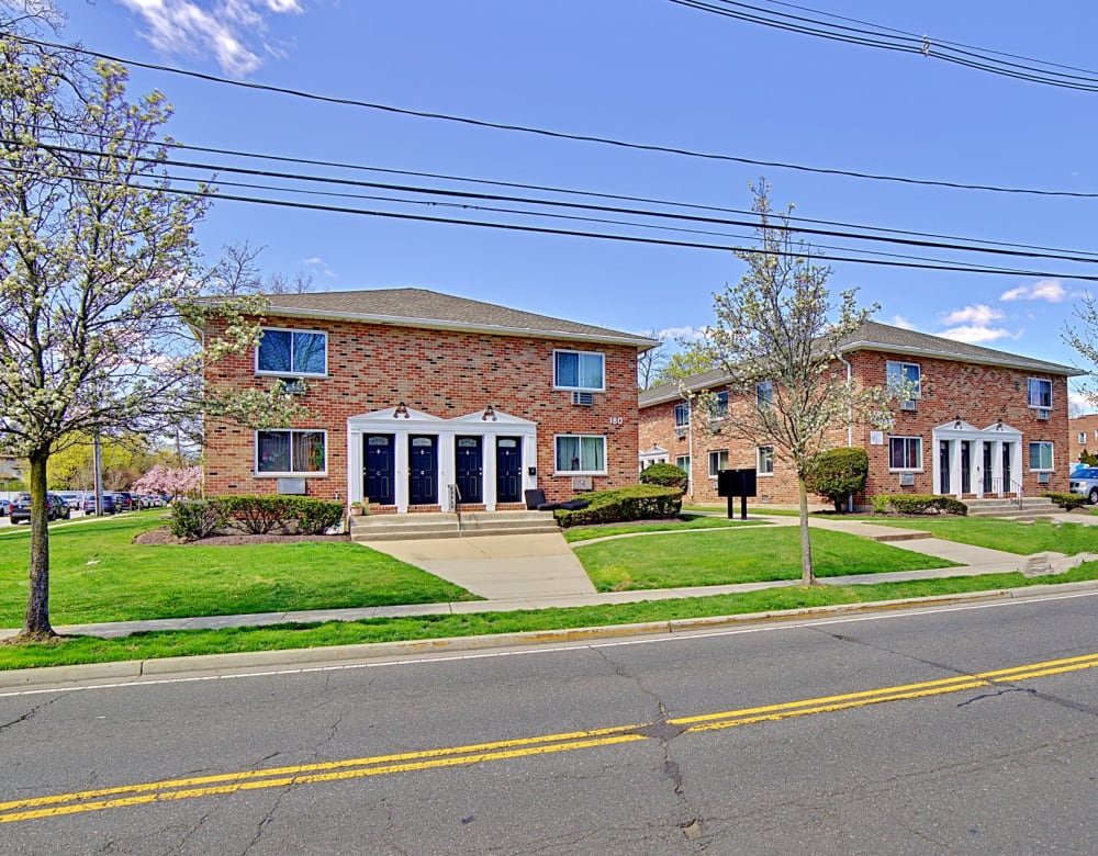 Front of road homes at {location_name}} in Freeport, New York