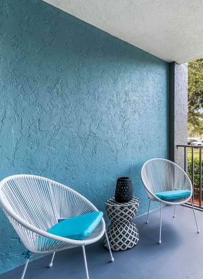 Private Patios & Balconies at Boynton Place Apartments in Boynton Beach, Florida