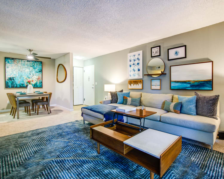 living room at Waterstone Fremont in Fremont, California