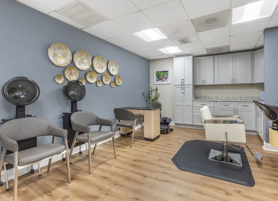 Community salon at The Residences at Thomas Circle in Washington, District of Columbia