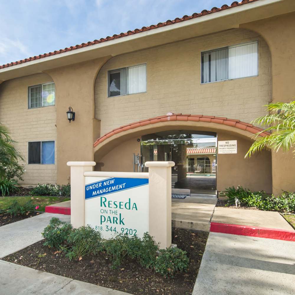 Charming community at Reseda On The Park in Reseda, California,