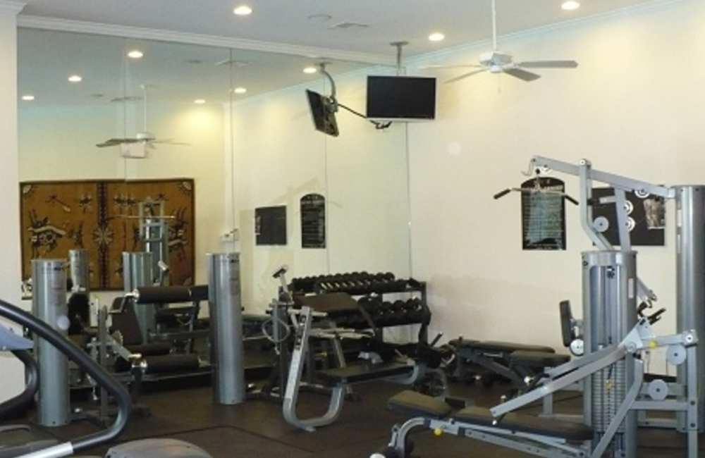 Community fitness center at Spicewood Crossing in Carrollton, Texas
