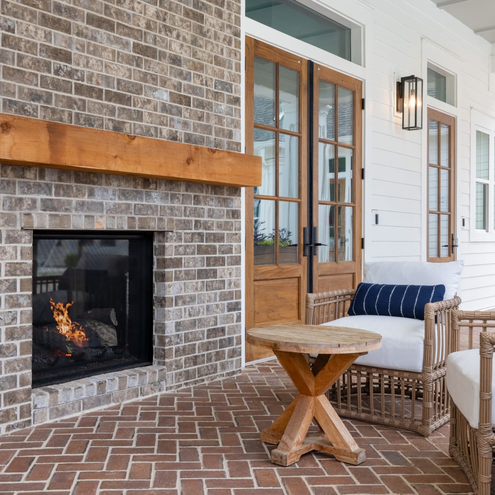 Fireside lounge seating at The Archer In Acworth in Acworth, Georgia
