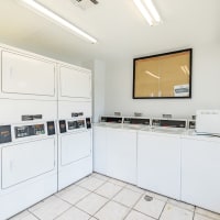 On-side laundry facility at Silver Creek in San Antonio, Texas