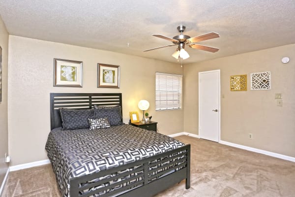 Bedroom at Promontory Point Apartments in Austin, Texas