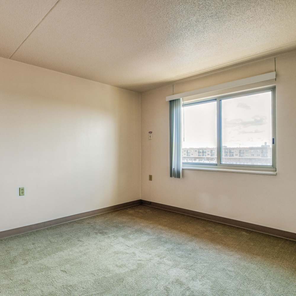 Unfurnished bedroom at Village Center in Detroit, Michigan