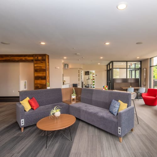 Community clubhouse at CORE in Ames, Iowa
