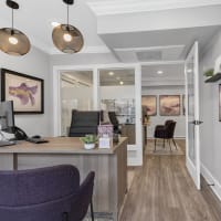 Office area at The Maxwell in Metairie, Louisiana