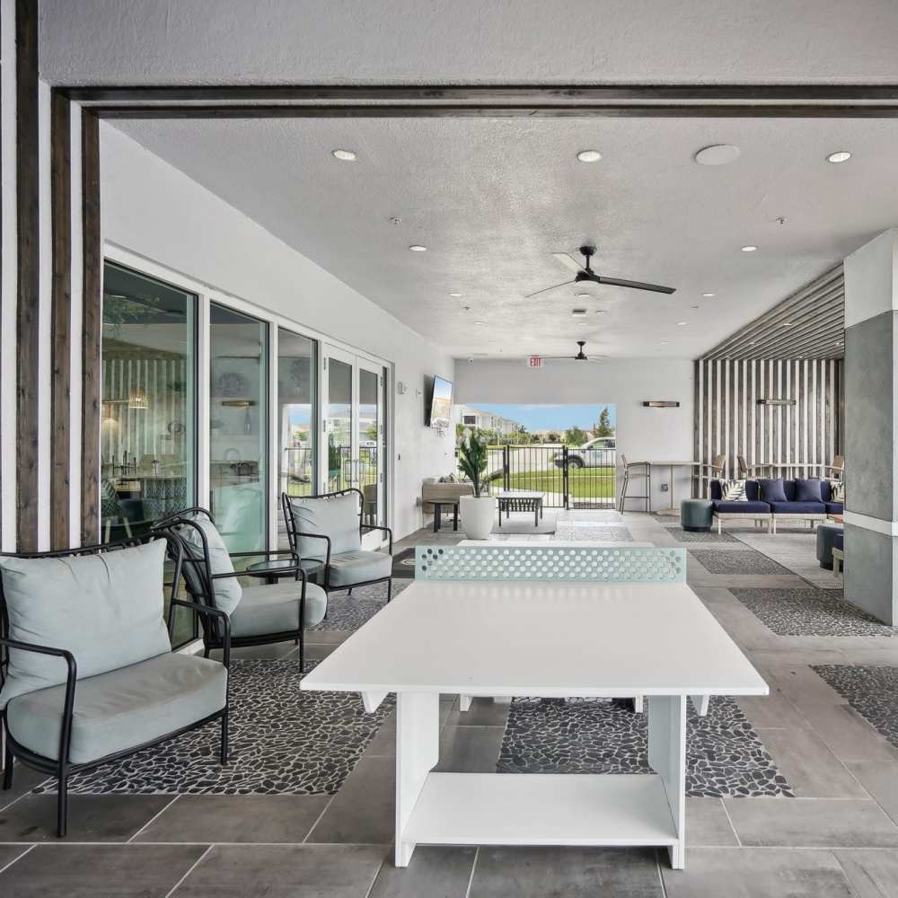 Resident cafe at Charlotte Commons in Port Charlotte,Florida