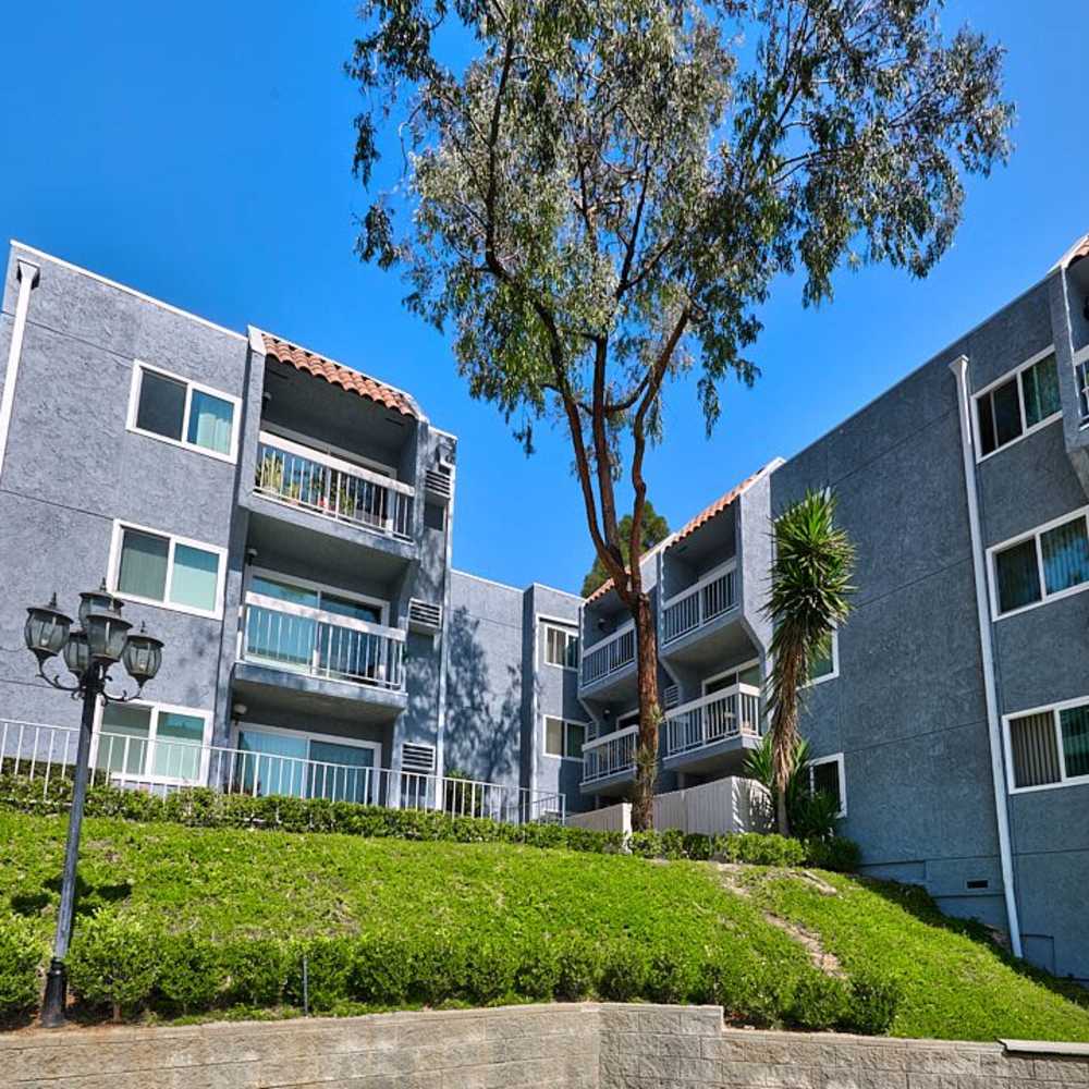 Exterior view at Carondelet in Los Angeles. CA