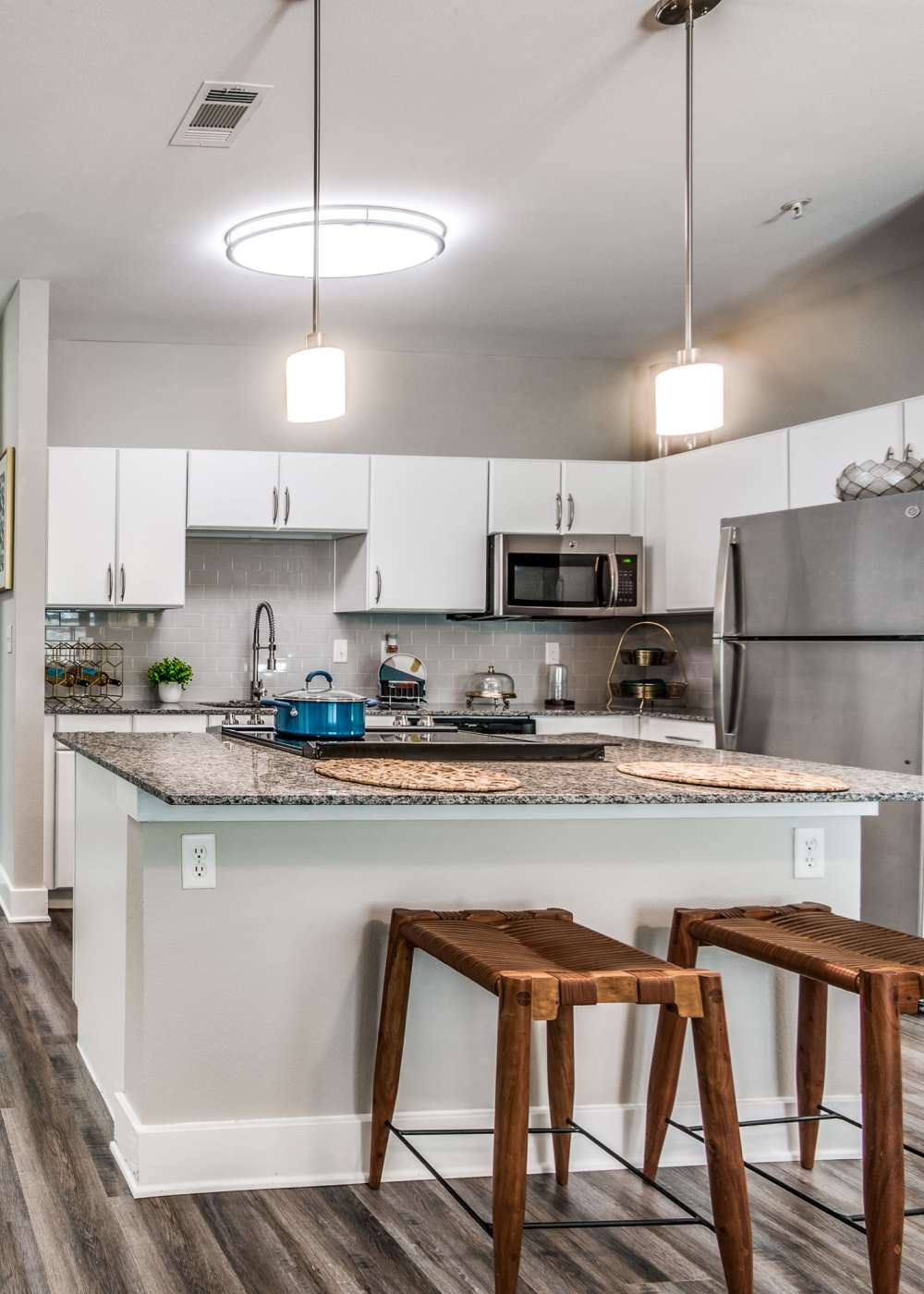 Modern Kitchen at Centreport Lake in Fort Worth, Texas