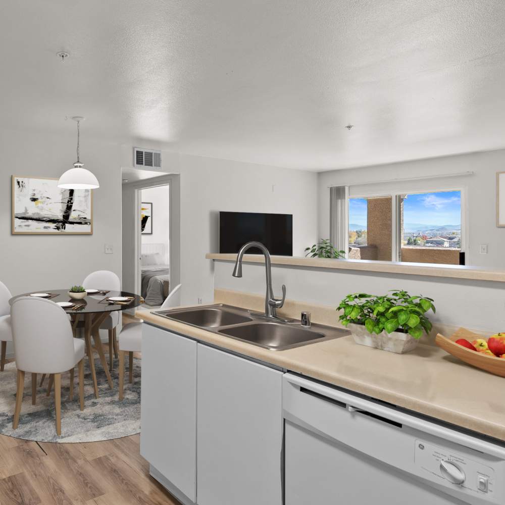 Living room at Zephyr Pointe in Reno, Nevada