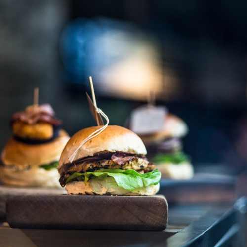 Delicious burgers near Normandy Lofts in Shippensburg, Pennsylvania