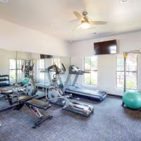 Rendering fitness center at Brynwood in San Antonio, Texas