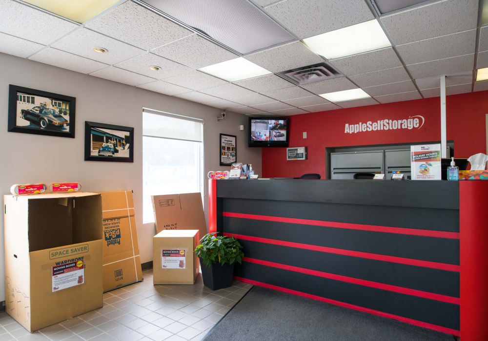 Packing supplies at Apple Self Storage - Toronto - Danforth in Toronto, Ontario