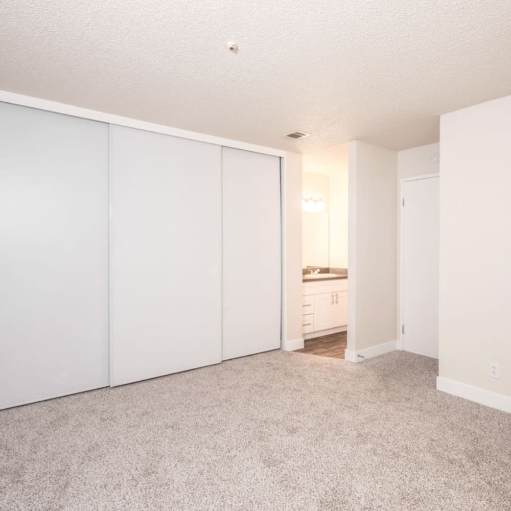 Open floor plan at Crossbrook Apartments in Rohnert Park, California