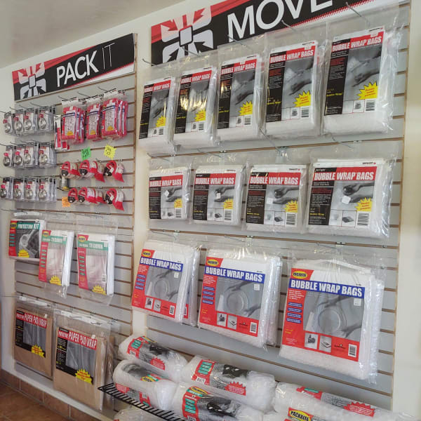Packing supplies available at StorQuest Self Storage in Napa, California
