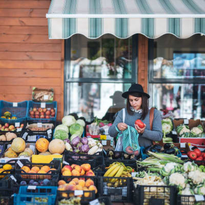 Farmers market near West 38 in Wheat Ridge, Colorado