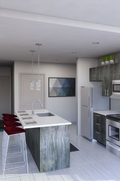Our apartments in Rochester, NY showcase a beautiful kitchen