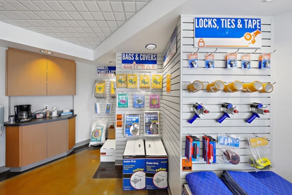 Packing and moving supplies available at A-1 Self Storage in San Diego, California