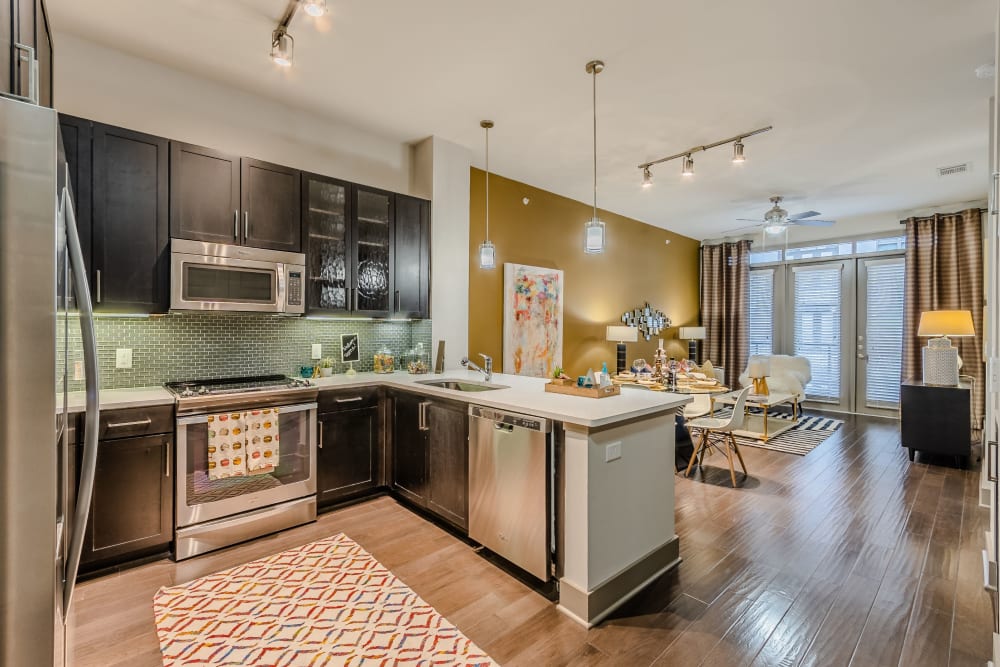 Kitchen at Anthem Cityline in Richardson, Texas