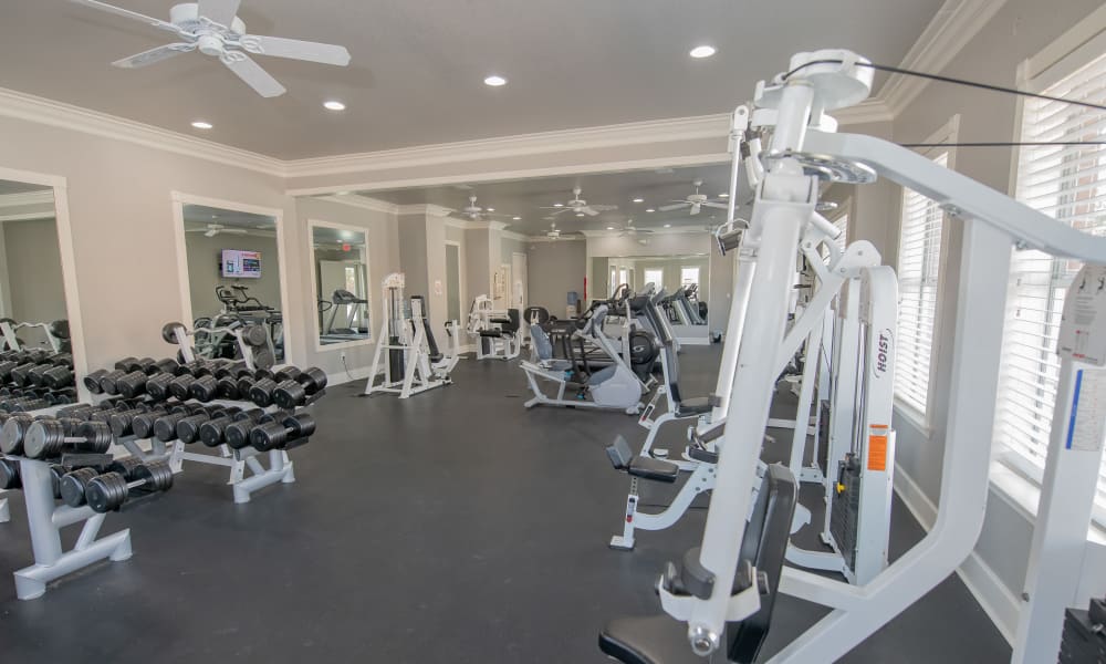 Gym at Lexington Park Apartment Homes in North Little Rock, Arkansas