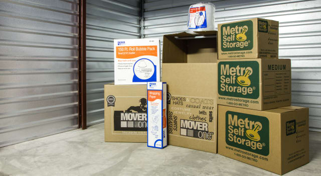Climate controlled units at Metro Self Storage in Amarillo, TX