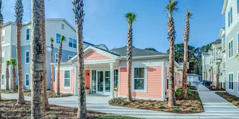Lushes tropical landscaping 4830 Wescott in Summerville, South Carolina
